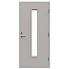 Leksandsdörren Ytterdörr Vargnäs 10x20 H NCS S-1502-Y50R 1020HV83G_LGrå