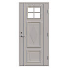 Leksandsdörren Ytterdörr Lisselby Klarglas glas 10x20 V NCS S-1502-Y50R 1020VV36G_LGrå
