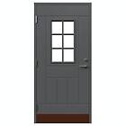Leksandsdörren Ytterdörr Tibble Glas 9x21 V NCS S-6000-N 0921VV7G_Grå