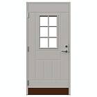 Leksandsdörren Ytterdörr Tibble Glas 9x20 V NCS S-1502-Y50R 0920VV7G_LGrå