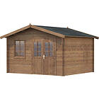 Palmako Friggebod Valentine 11,3m² (inv. 11,0m²) 360x317cm