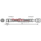 Metzger Bromsslang 4115194