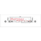 Metzger Bromsslang 4111807