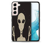 Bjornberry Samsung Galaxy S22 5G Skal - Peace Alien