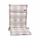 Hillerstorp Dyna Milano Hög 50x117x8 Cm Beige/vit Prickar Polyester 9806850