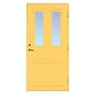 Scandidoor Ytterdörr Runn 9x20 Vä LjusGul Frost 81481