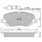 Cifam Bromsbeläggssats, skivbroms 822-529-0