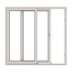 NorDan Skjutdörr HelAlu Aluminium 2-Delad 26X21 ASD