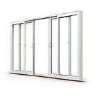 NorDan Parskjutdörr NTech Trä 4-Delad 450x220cm 4S 45X22