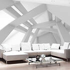 Arkiio Fototapet White Construction A3-SFT502-A