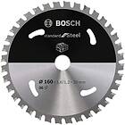 Bosch Sågklinga för metall Standard for Steel; 160x20 mm; Z36; 6°