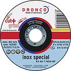 Dronco Kapskiva SPECIAL AS 46 T/AS 30 T INOX CUT GRIND; 115x2,5x22,23 mm; 1 st.