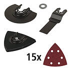 Wolfcraft Tillbehörsset 3959000; 18 st.