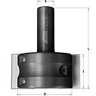 CMT UNIVERSAL PROFILE CUTTER FOR CNC MACHINES S=20 D=65x40x93 Z2 RX