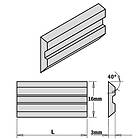 CMT Hyvelknivar 795.180.16; 180x16x3 mm; 2 st.