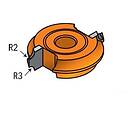 CMT SLOT CUTTER HW Z2 F=8 D=28/34x8,7 R3+R2