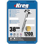 Kreg Träskruv SML-F150; Maxi-Loc; 1,50''; 38 mm; 1200 st. fin tråd