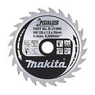 Makita Sågklinga för trä ; 136x1.4x20.0 mm; Z24; 20°