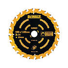 Dewalt Sågklinga för trä ; 165x1,65x20,0 mm; Z24; 18°