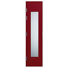 Diplomat Halvpardörr Glas 3x20 S-5040-R HP _Röd
