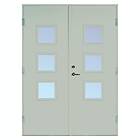 Scandidoor Parytterdörr KNOP PARDÖRR 15x20 Hö GrönGrå Klar 87120