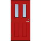 Scandidoor Ytterdörr Knut KNUT 10x20 Vä Eldröd Frost 73831