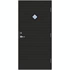 Scandidoor Ytterdörr Kvist KVIST 10x20 Hö Svart Klar 80284