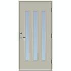 Scandidoor Ytterdörr Torp Trio TORP TRIO 9x21 Vä Ljusgrå Klar 77129