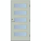 Scandidoor Ytterdörr Oscar OSCAR 10x20 Hö Grön-grå Klar 73956