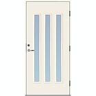 Scandidoor Ytterdörr Torp Trio TORP TRIO 10x21 Vä S-0502-Y, Vit Klar 77941