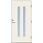 Scandidoor Ytterdörr Torp Duo TORP DUO 10x21 Hö S-0502-Y, Vit Klar 77716