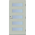 Scandidoor Ytterdörr OSCAR 10x21 Vä Grön-grå Klar 73959