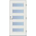 Scandidoor Ytterdörr OSCAR 10x21 Hö Snövit Klar 73942