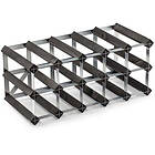 Traditional Wine Racks 15 Flaskors Vinställ Black Ash