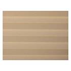 Mairo Plisségardin Dubbel Manövrering Plissegardin Mod10 Ljusgenomsläpplig 100x150 Beige BP101100H15Be