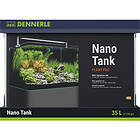 Dennerle Nanoakvarium Nano Tank Plant Pro 35L LED Chihiros A II 401 inkl. innerfilter, täckglas, säkerhetsunderlägg