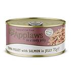Applaws Tuna Fillet with Salmon in Jelly 70g