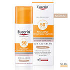 Eucerin Pigment Control Tinted Sun Gel Cream Medium SPF50 50ml