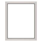 NorDan Fast Fönster HelAlu 3-Glas Aluminium fast 6X14 Härdat in+ut Glas AFK 6X14+Härd