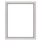 NorDan Fast Fönster HelAlu 3-Glas Aluminium fast 24X24 AFK