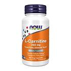 Now Foods L-Carnitine 250mg 60 Kapsler