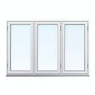 Svenska Fönster Sidohängt 3-Luft Aluminiumbeklätt Trä 3-Glas SP Aluminium 230x180 70113002231850
