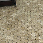 Tenfors Mosaikk Marmor Heagon Beige 5x5 cm Hexagon RALM032-HEX