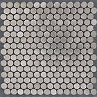 Tenfors Mosaik Penny Aluminium 2,3x2,3 cm Alu SH-M012