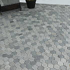 Tenfors Mosaikk Marmor Heagon Rocky Grey 5x5 cm Hexagon SM-KS06-HEX