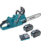 Makita UC011G 40v Max XGT Cordless Brushless Chainsaw 350mm 2 x 5ah Li-ion Charger