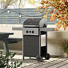 Stealth Tower 2000 Portable 2 Burner Gas Barbecue Outdoor Grill inc Side