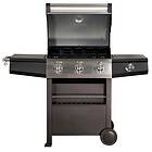 Zanussi Zgbbq3B01-c 3 Burner Gas Bbq With Side Burner With Cover