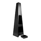 Tower Obelisk T978509 Outdoor Chiminea Black