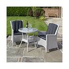 Rowlinson Prestbury Bistro Set White